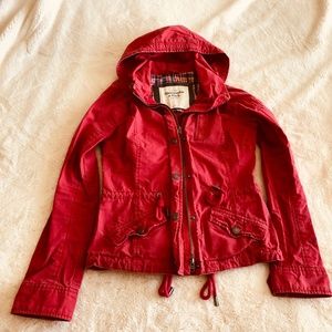 Abercrombie Red Jacket